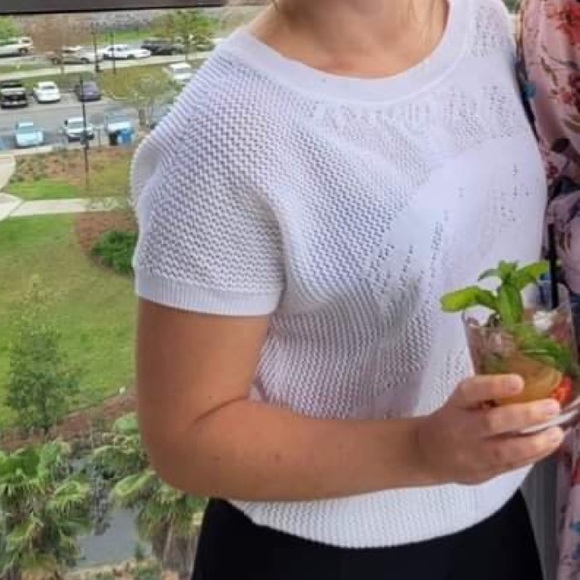 Juicy Couture Cotton Mesh Summer Sweater - Picture 4 of 14